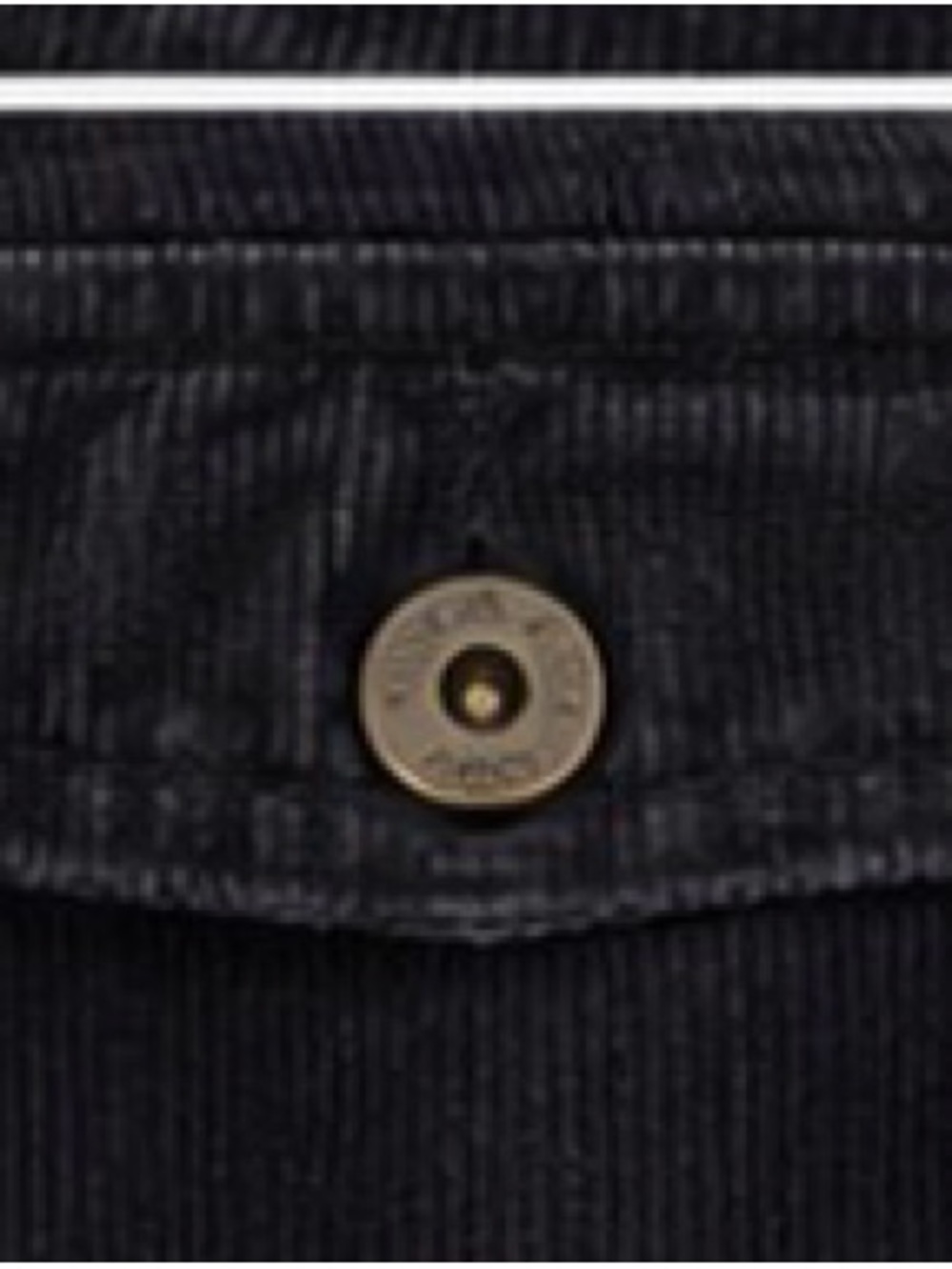 Jacob Connexion Black Corduroy Bootcut Pants Size 5/6 - Picture 3 of 5